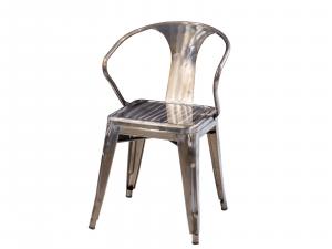 Rustique Chair with Arms -- Trade Show Furniture Rental